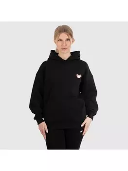Толстовка SMILODOX Hoodie Riva, черный