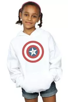 Толстовка со щитом Капитана Америки времен Гражданской войны Marvel, белый