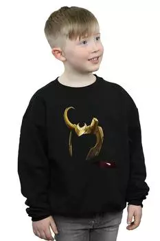 Толстовка со шлемом Loki Agent Of Asgard Marvel, черный