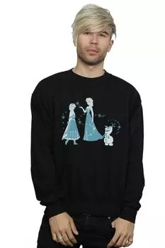 Толстовка со снежинками Frozen Magic Disney, черный