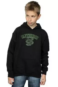 Толстовка со спортивной эмблемой Слизерина Harry Potter, черный