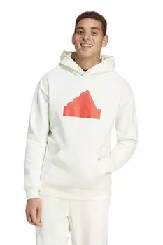 Толстовка со спортивным значком Future Icons Adidas Sportswear, белый