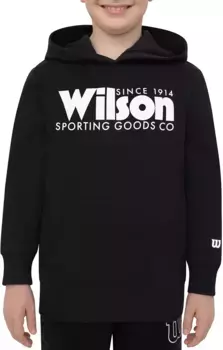 Толстовка со спортивными товарами Wilson для мальчиков, черный