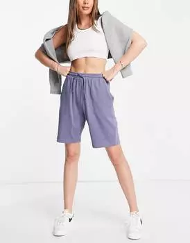 Толстовка со средней посадкой в стиле 90-х ASOS DESIGN, короткая и удлиненная, бензинового цвета - МУЛЬТИ
