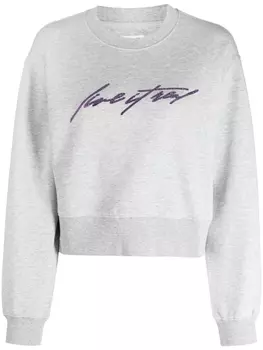 Толстовка со стразами izzue, серый