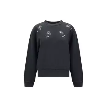 Толстовка со стразами Pinko, Black