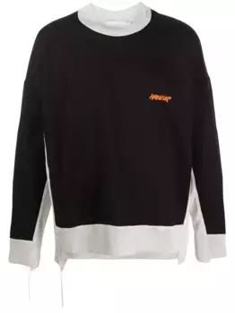 Толстовка со вставками AMBUSH, черный