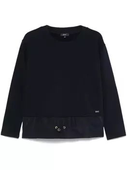 Толстовка со вставками Fay, синий