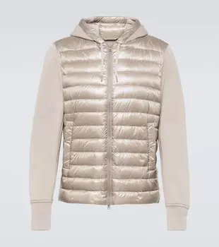 Толстовка со вставками Herno, бежевый