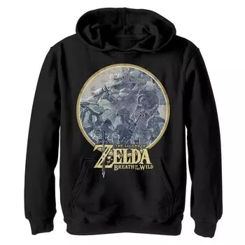 Толстовка со значком Nintendo The Legend Of Zelda Breath Of The Wild Rock для мальчиков 8–20 лет Licensed Character