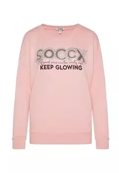 Толстовка soccx 'Basic', розовый