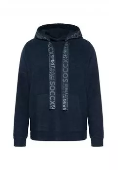 Толстовка soccx Hoodie 'Rock the Boat', синий