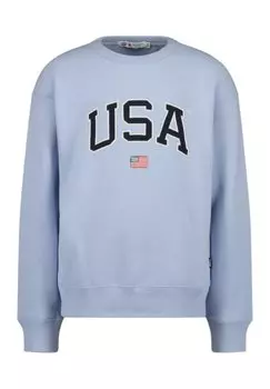 Толстовка SOEL JR America Today, цвет babyblue
