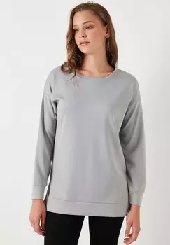 Толстовка SOFT TOUCH LELA, светло-серый