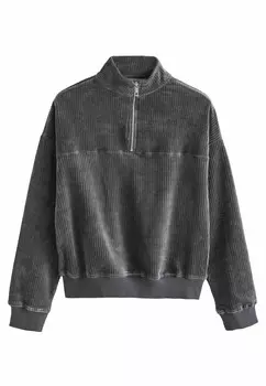 Толстовка SOFT TOUCH QUARTER ZIP Next, серый