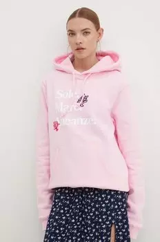 Толстовка Sole Mare Vacanze Drivemebikini, розовый