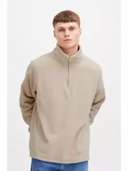 Толстовка !SOLID Jeansbluse SDIbrahim 21108131 basic Fleecetroyer mit Stickerei, натуральный