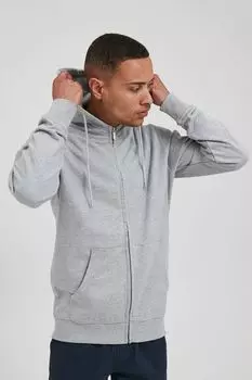 Толстовка !SOLID Kapuzensweatjacke SDSweat MorganZip, серый