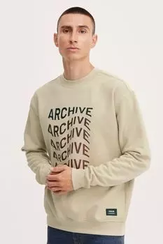 Толстовка !SOLID Rundhalspullover SDDarcio Crew SW 21107289, коричневый