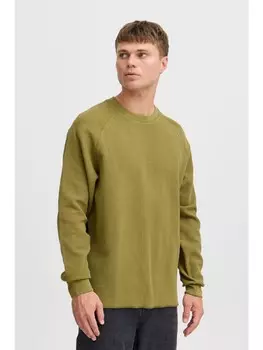 Толстовка !SOLID Rundhalspullover SDMARWIN 21108372 moderner Sweater, зеленый