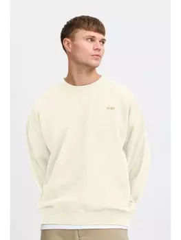 Толстовка !SOLID Rundhalspullover SDNOOR 21108423 schner Rundhalspullover mit Backprint, белый