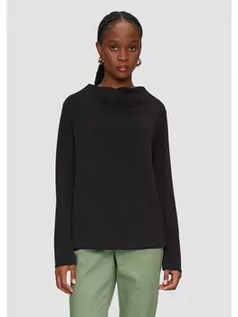 Толстовка sOliver BLACK LABEL langarm, черный