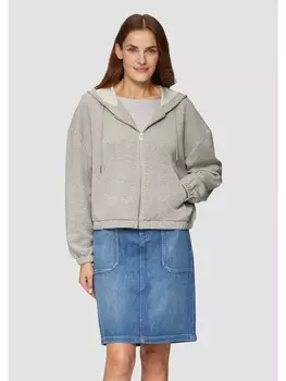 Толстовка sOliver Jacke langarm, серый