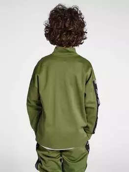 Толстовка Sometime Soon Halbreiverschluss Jacket Stscole Kinder, цвет OLIVE BRANCH
