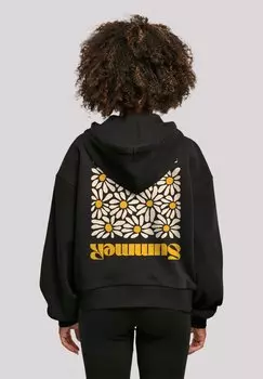 Толстовка SOMMER SONNENBLUME - Hoodie F4NT4STIC, черный