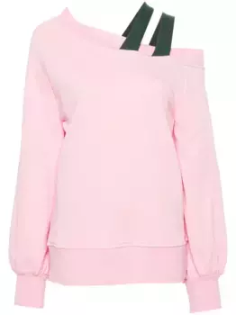 Толстовка Sonia с приспущенными плечами Ioana Ciolacu, розовый