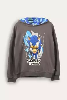 Толстовка Соник Прайм Sonic, серый