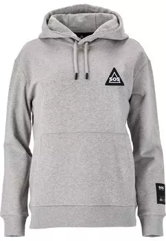 Толстовка Sos, пятнистый серый