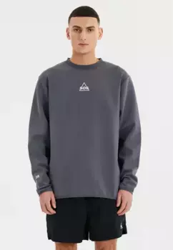 Толстовка SOS "Vail" с круглым вырезом из мягкого хлопка, синий