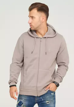 Толстовка SOULSTAR Kapuzenjacke BUDAPEST, серо-коричневый