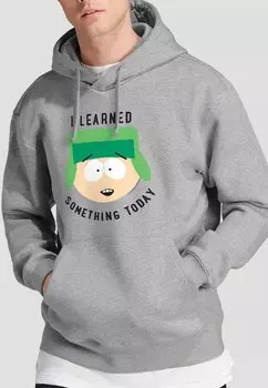 Толстовка SOUTH PARK I LEARNED SOMETHING TODAY Cotton Soul, серый