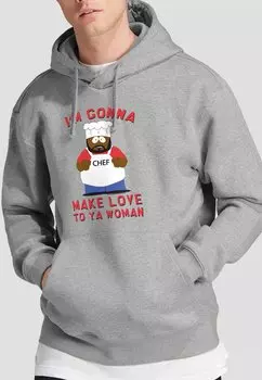 Толстовка SOUTH PARK MAKE LOVE Cotton Soul, серый