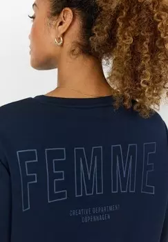 Толстовка Soyaconcept, темно-синий