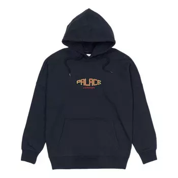 Толстовка spaced logo drop shoulder hoodie 'navy' Palace, синий