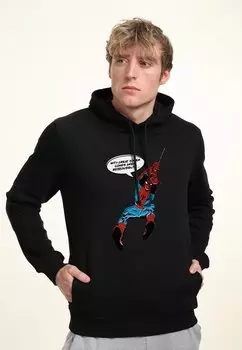 Толстовка Spider Man Classic Vintage Spider Marvel, черный