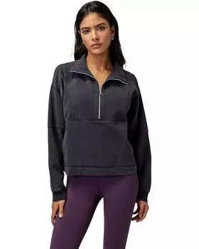 Толстовка Spiritual Gangster Shay 1/2 Zip, черный