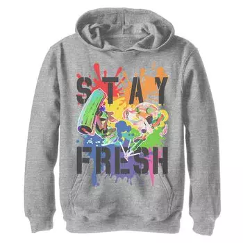 Толстовка Splatoon Pride Stay Fresh с рисунком радужной краски для мальчиков 8–20 лет Licensed Character