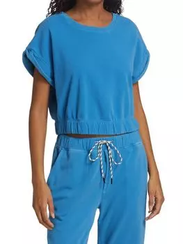 Толстовка Splits59 Franky из ткани френч терри, persian blue