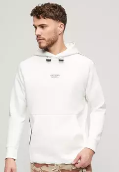 Толстовка SPORT TECH LOGO Superdry, цвет new chalk white