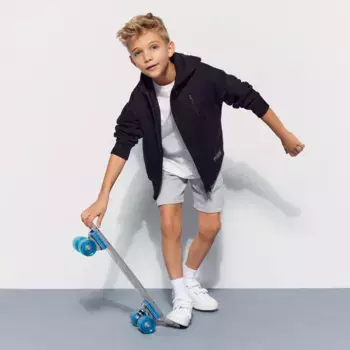 Толстовка Sportcasual для мальчика-бумеранга Boomerang, чёрный