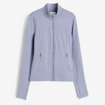 Толстовка спортивная H&M SoftMove Activewear, сиреневый