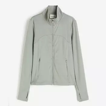 Толстовка спортивная H&M SoftMove Activewear, светло-зеленый