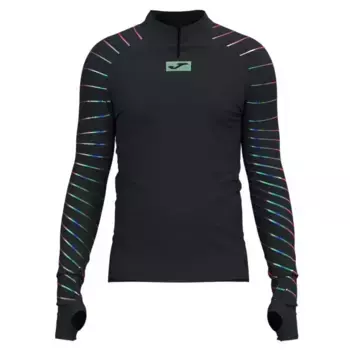 Толстовка спортивная Joma R-Night half zip, черный