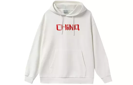 Толстовка Sports Life Collection унисекс белая Lining, белый