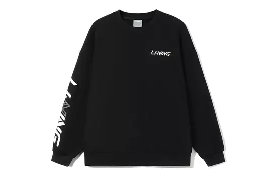 Толстовка Sports Life Collection унисекс, черная Lining, черный