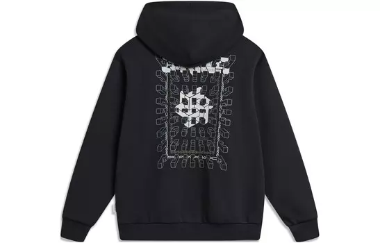 Толстовка Sports Life Collection унисекс, черная Lining, черный